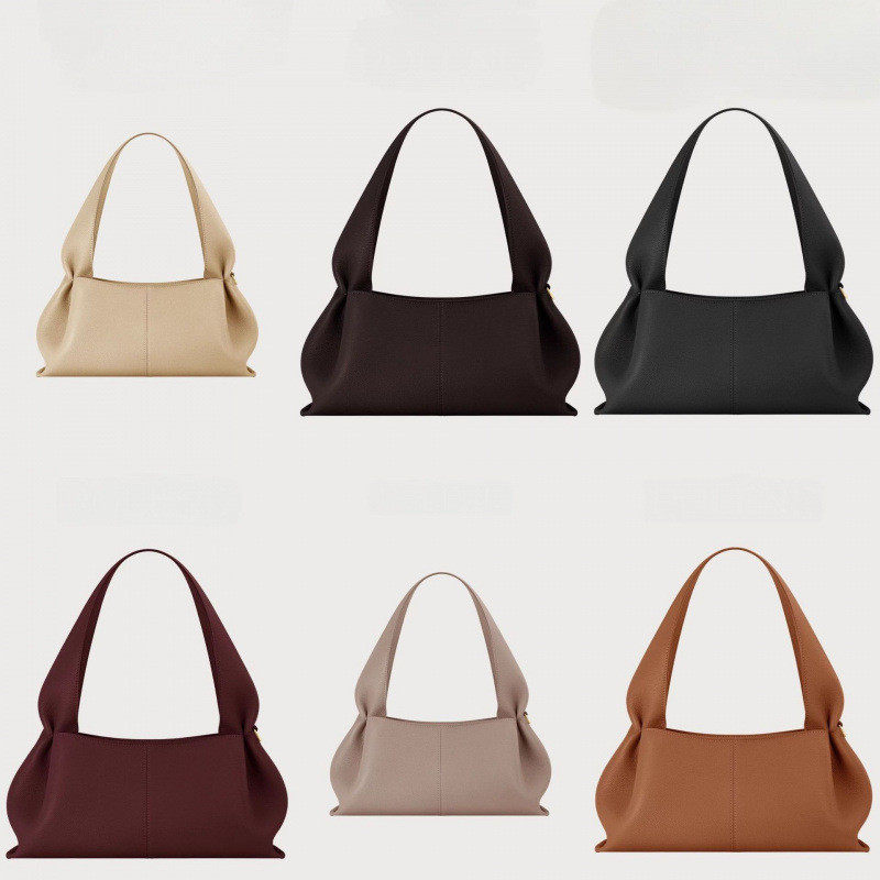 Polene Polene Number Number Cloud Bag Fashion Designer Style Genuine Leather Portable Shoulder Bag P