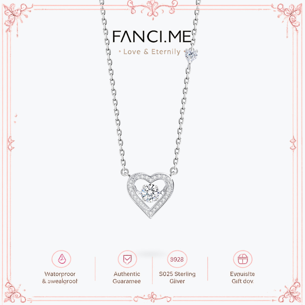 FANCIME "Passionate Pulse" สร้อยคอเงินแท้