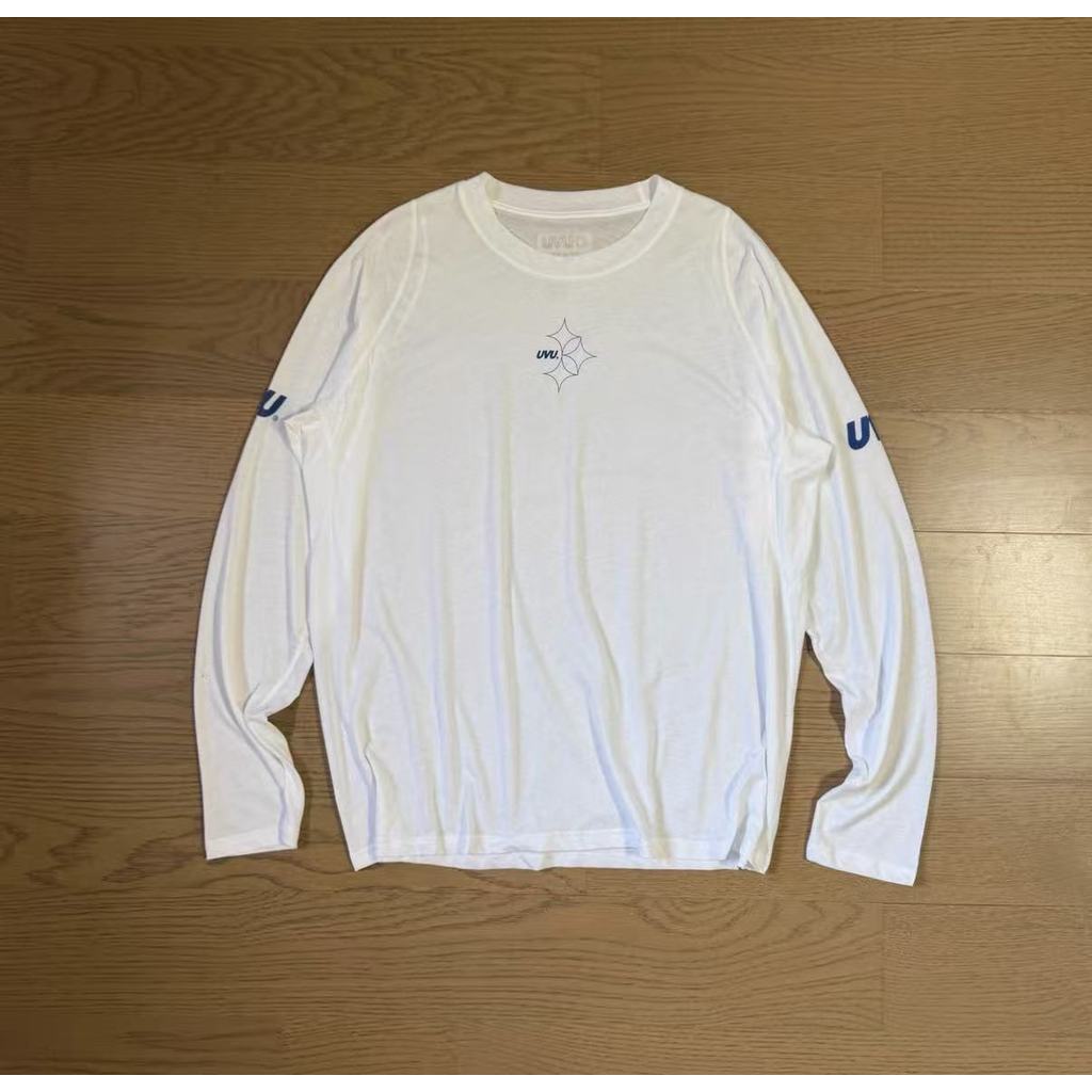 UVU Running Paris Quick-Drying น้ําหนักเบา Breathable Bottoming กีฬาเสื้อยืดแขนยาว