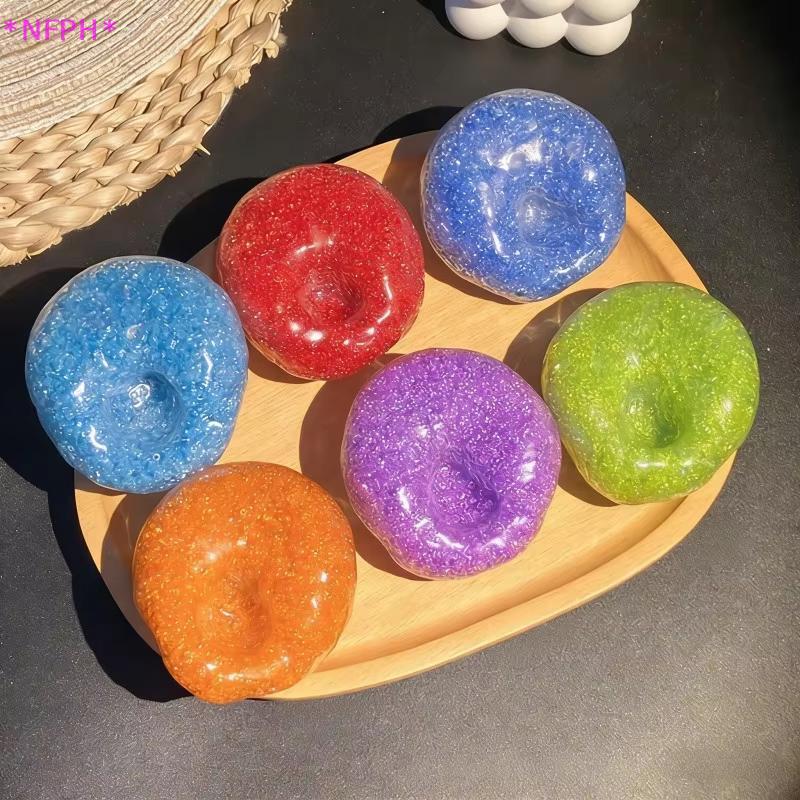 NFPH> 1 ชิ้นลูกบอลเสียงรบกวนความเครียดบรรเทา Fidget ของเล่นบีบเพื่อผ่อนคลายและโฟกัสที่บ้านใหม่