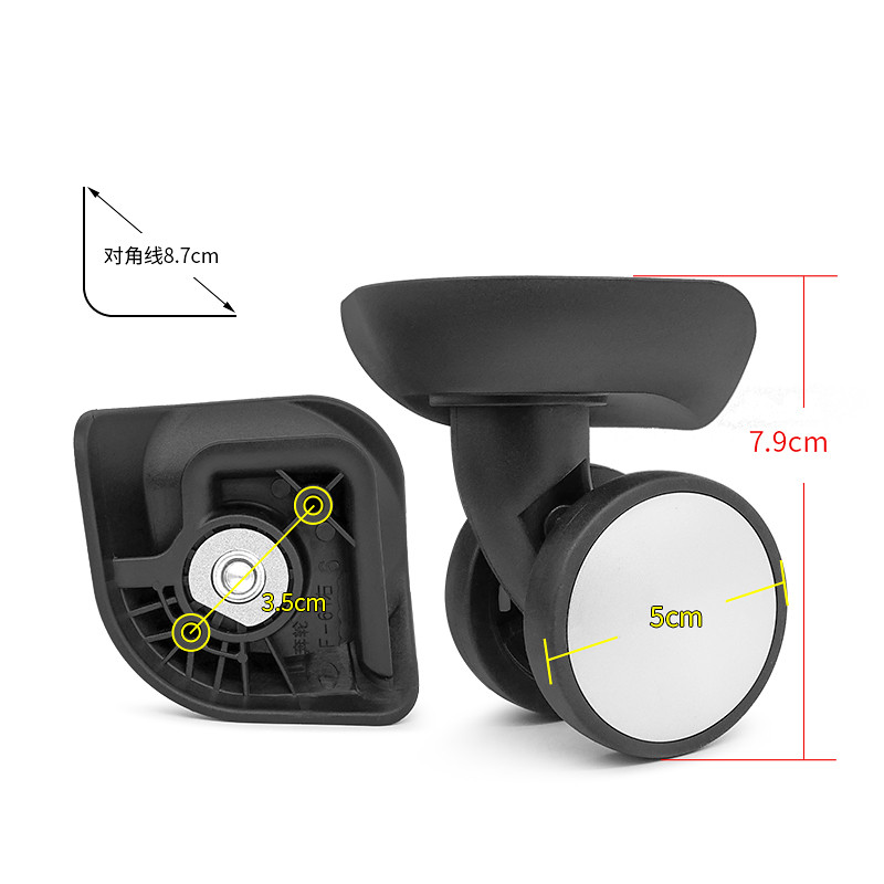 W279, AO8 การเปลี่ยนล้อกระเป๋าเดินทาง, Ben Wheel F-61 อะไหล่ล้อสากลอะไหล่ซ่อมกล่องรหัสผ่าน
