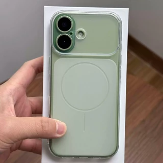 💖เคสใสผิวด้าน ขอบใส สัมผัสนุ่ม กันรอยนิ้วมือ เรียบหรู สำหรับ iPhone 17 16 15 14 13 12 11 Pro Max Plusเคสโทรศัพท์มือถือ