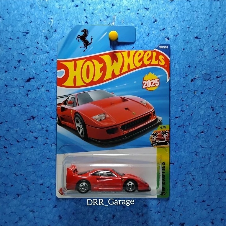 Hot Wheels Ferrari F40 Competizione (สีแดง)