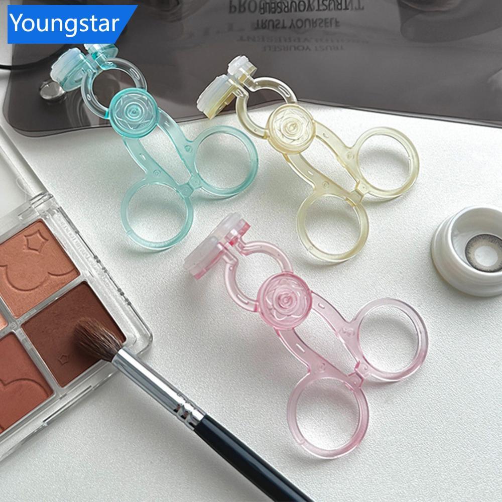FYY คอนแทคเลนส์คลิปใส่คอนแทคเลนส์ Inserter Remover ซิลิโคน Soft Tip Tweezer Stick สวมใส่เครื่องมือเล