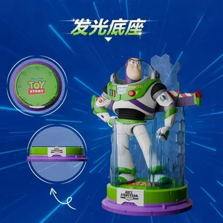 Sam Daigou Buzz Lightyear รุ่นทํามือประกอบอาคารบล็อกตุ๊กตาตกแต่ง Toy Story ของขวัญสําหรับเด็ก