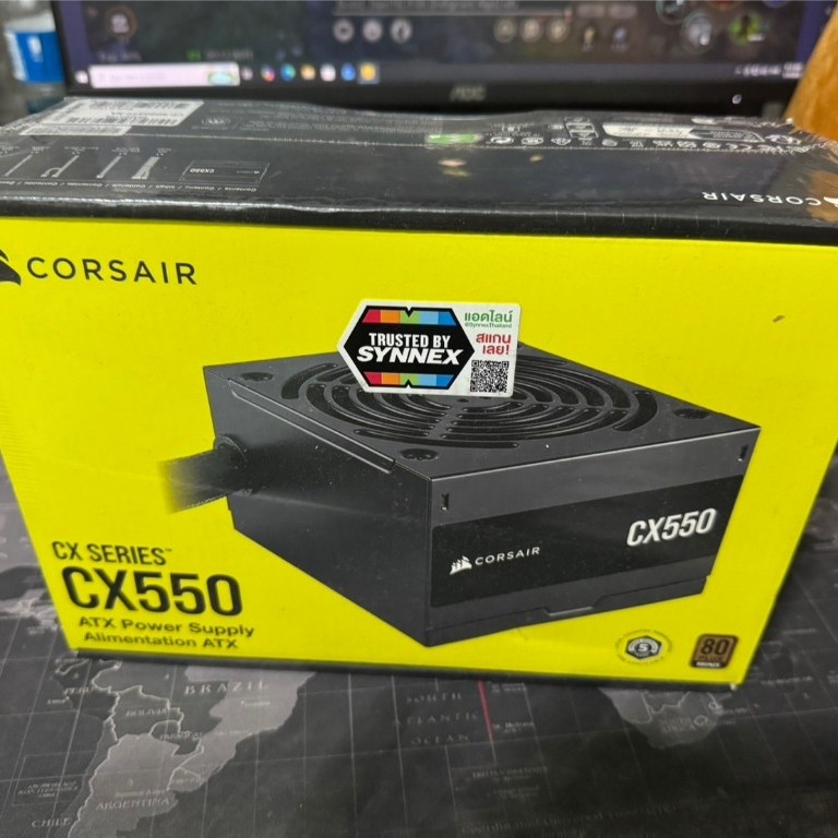 CORSAIR CX550 POWER SUPPLY (80+ BRONZE) 550w.