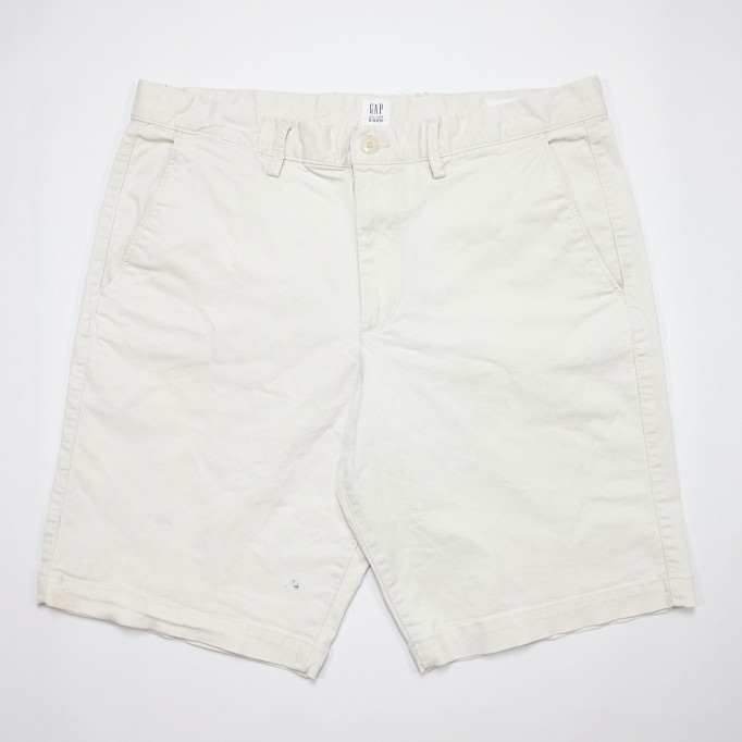 GAP gap for good กางเกงขาสั้น ผ้าคอตตอน สีกากีอ่อน ไซส์ 36