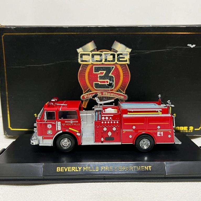 Code3 1/64 ALF Beverly Hills Beverly Hills ไม่มีใบรับรองผื่นหลายแพ็คสมบูรณ์