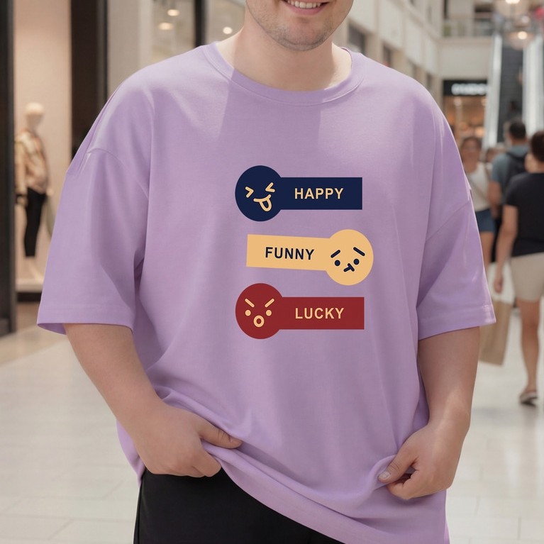 2Y789 [AIYOU] Lelaki Baju T เสื้อผู้ชาย Tshirt XL-5XL คอกลมสไตล์เกาหลีเสื้อผู้ชายเสื้อยืดขนาดบวก Clo