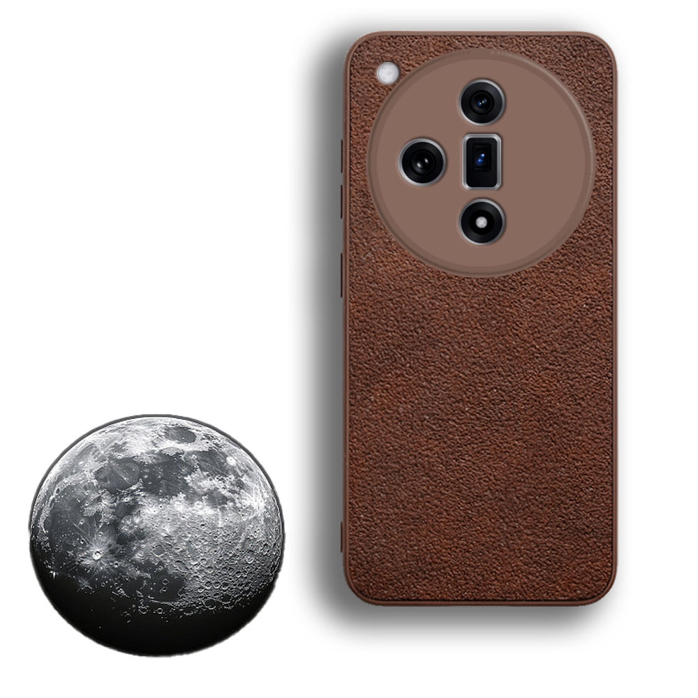 สําหรับOppoค้นหาX7 Ultra PHZ110 PHY110 PHY120 ยางหยาบเนื้อRetroเคสโทรศัพท์กันกระแทกGrip Slimฝาครอบป้