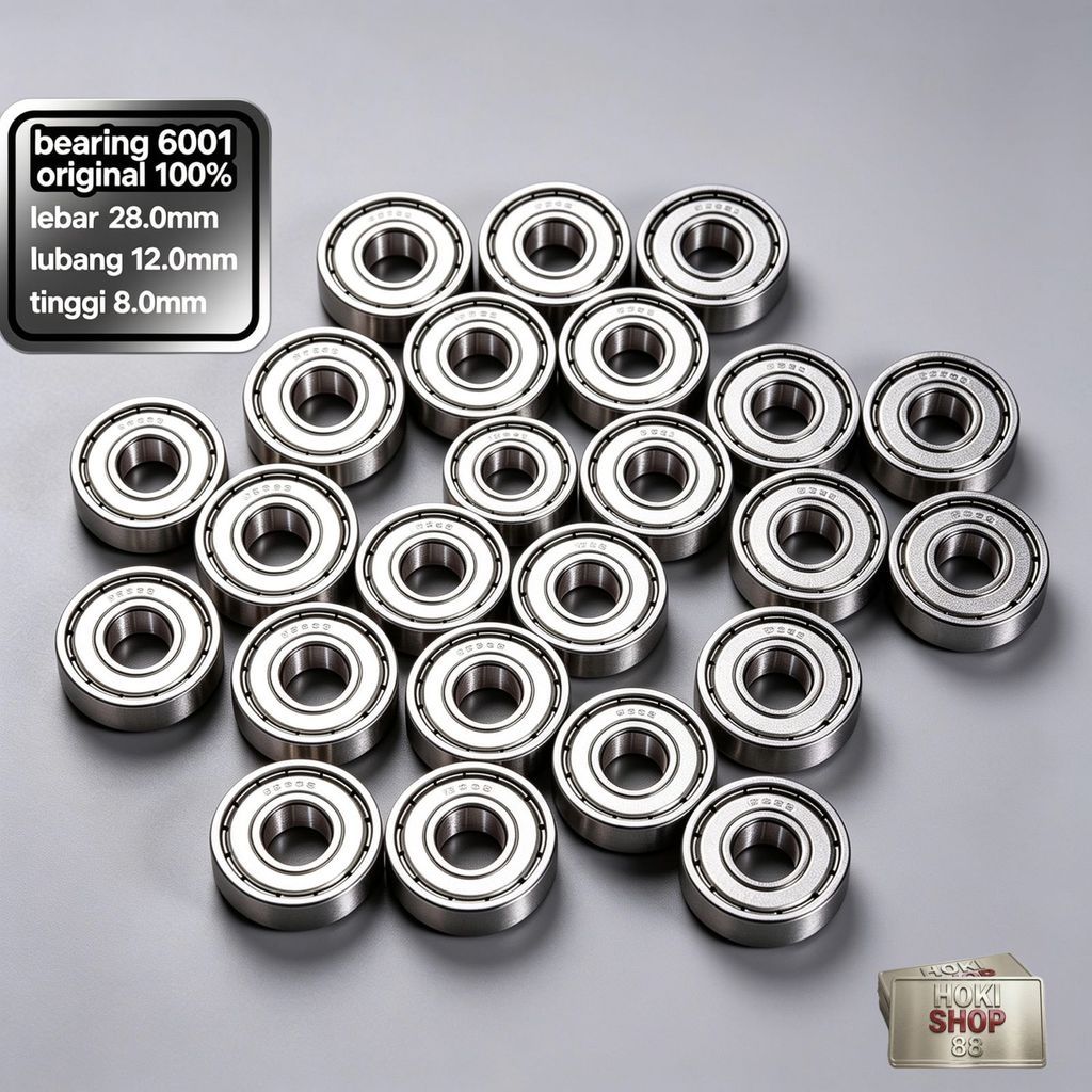 Bearing / Bearing ball 6001 ZZ ORIGINAL 100%