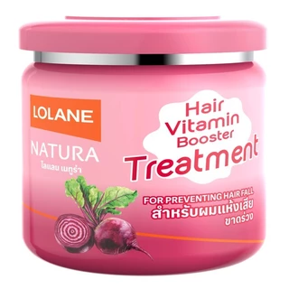 (#100 g.) แท้!! Lolane Natura Hair Treatment โลแลน เนทูร่า แฮร์ ทรีทเม้นท์ ครีมนวด บำรุงผมเสีย