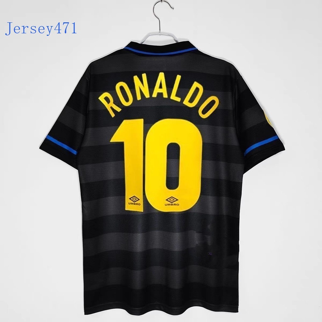 1997/98 Inter Milan 3RD Retro Jersey เสื้อยืดฟุตบอลที่กําหนดเอง * ในสต็อก