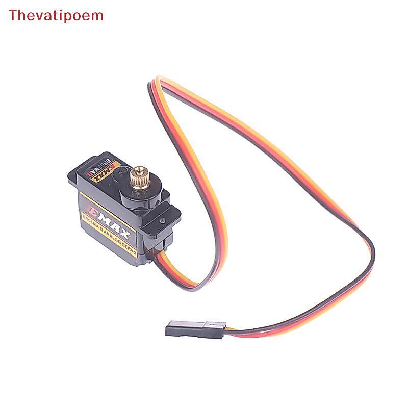 [Thevatipoem] 1 ชิ้น EMAX ES08MA II เกียร์โลหะ Micro Servo Digital Servo Up สําหรับรุ่น RC ร้อน