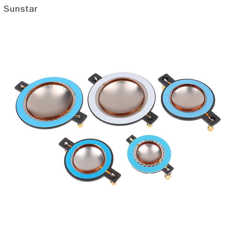 Sunstar 34.4 44.4 51.3 72.2 74.5 Core Tweeter Voice Coil Membrane Titanium Film Treble Speaker Repair อุปกรณ์เสริม DIY อะไหล่ Nice