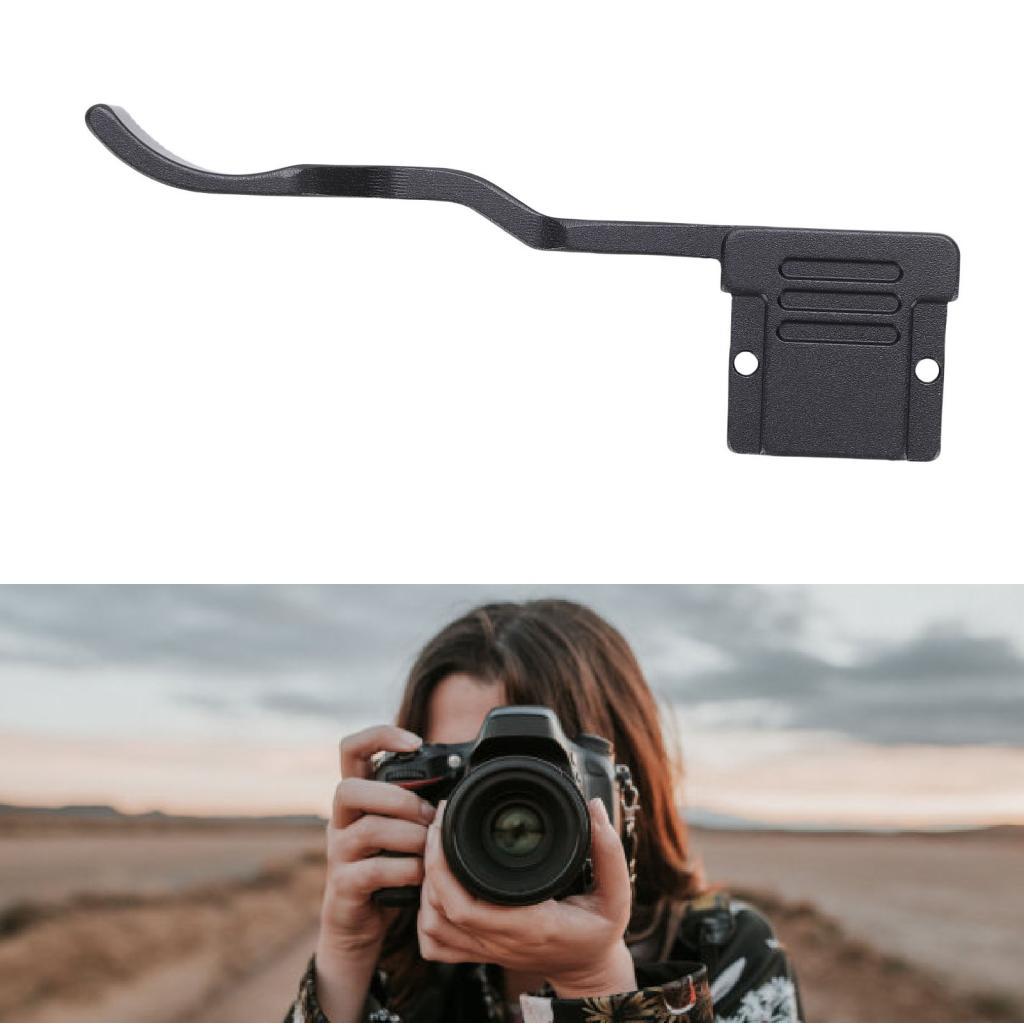 Treee Wisoqu กล้อง Thumb Grip อลูมิเนียมอัลลอยด์ Rest พร้อมรองเท้าร้อนสําหรับ A7CII A7CR การออกแบบตา