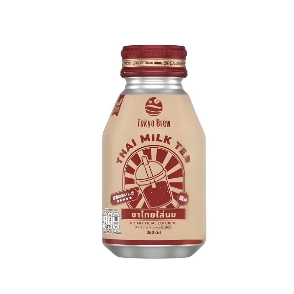 โตเกียวบริว ชาไทยใส่นม Tokyo Brew Thai Milk Tea 260ml.