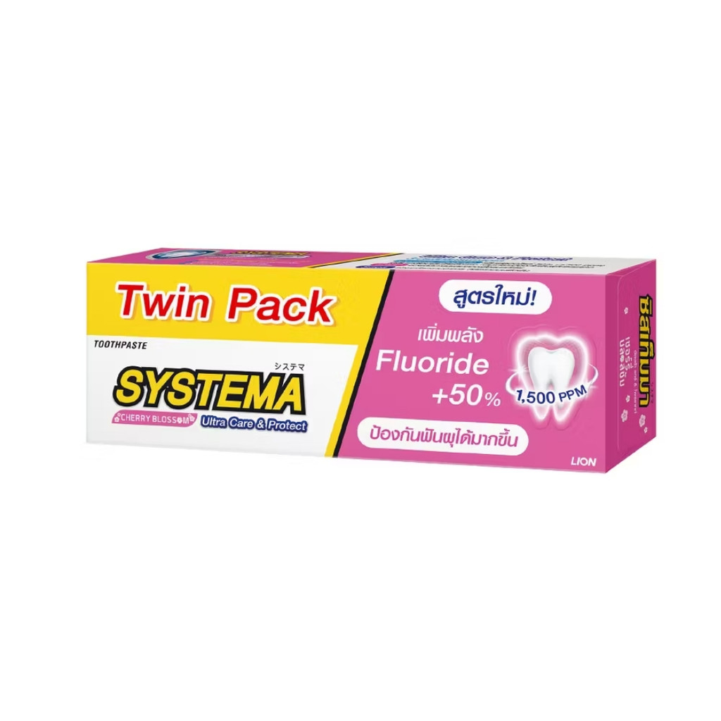 ซิสเท็มมา ยาสีฟันเชอร์รี่บลอสซั่ม Systema Cherry Blossom Toothpaste 140g.