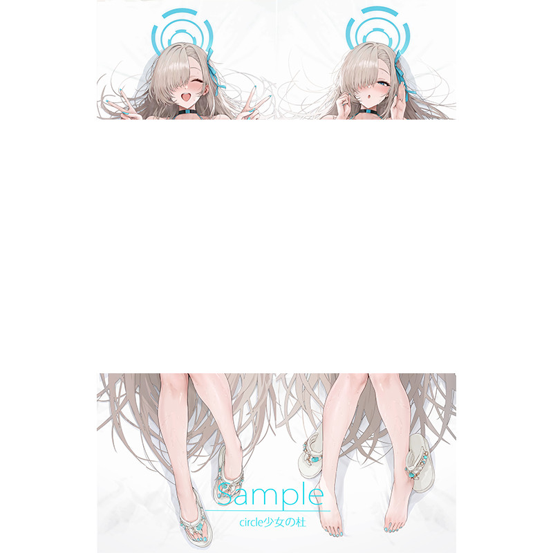 Blue Archive Ichinose Asuna อะนิเมะ Dakimakura กอดหมอน Body Case Otaku Sleepy หมอนครอบคลุม