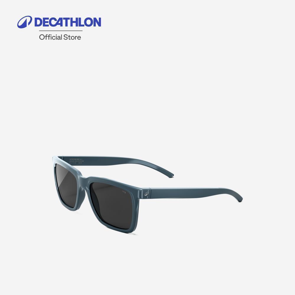 Decathlon Category 3 Active 500 Sqr Rectangular Sunglasses แว่นกันแดดทรงสี่เหลี่ยม ประเภท 3 รุ่น Active 500 Sqr - Blue