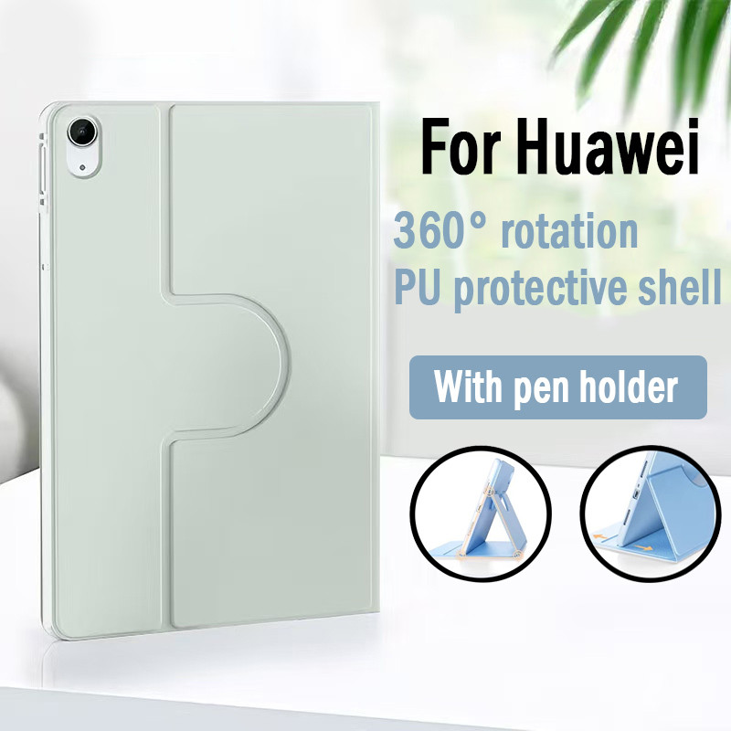 หมุนได้ 360° for เคสใช้กับ Huawei MatePad SE11 pad11 Pad11.5/11.5S Pad12X/Air12 Pro12.2/Pro10.8/mini8.8 หมุนตั้ง/นอนได้