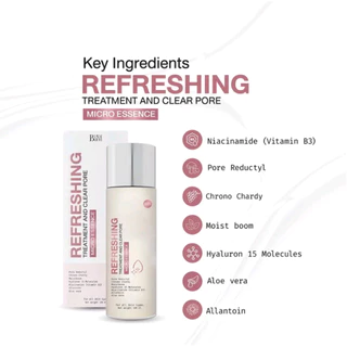 [ตัวแทนบริษัท] BLAHMBOOH บาลห์มบูห์ น้ำตบไมโครเอสเซนส์ (ขนาด 100 ml.)เหมาะกับผู้มีปัญหารูขุมขนกว้าง ผิวหน้าไม่เรียบเนียน