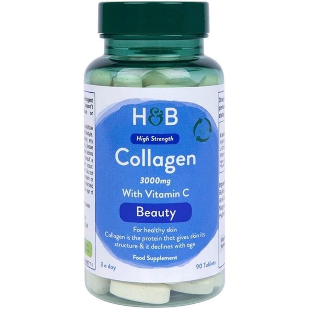 Holland & Barrett Bovine Collagen Tablet 3000mg 90 เม็ด