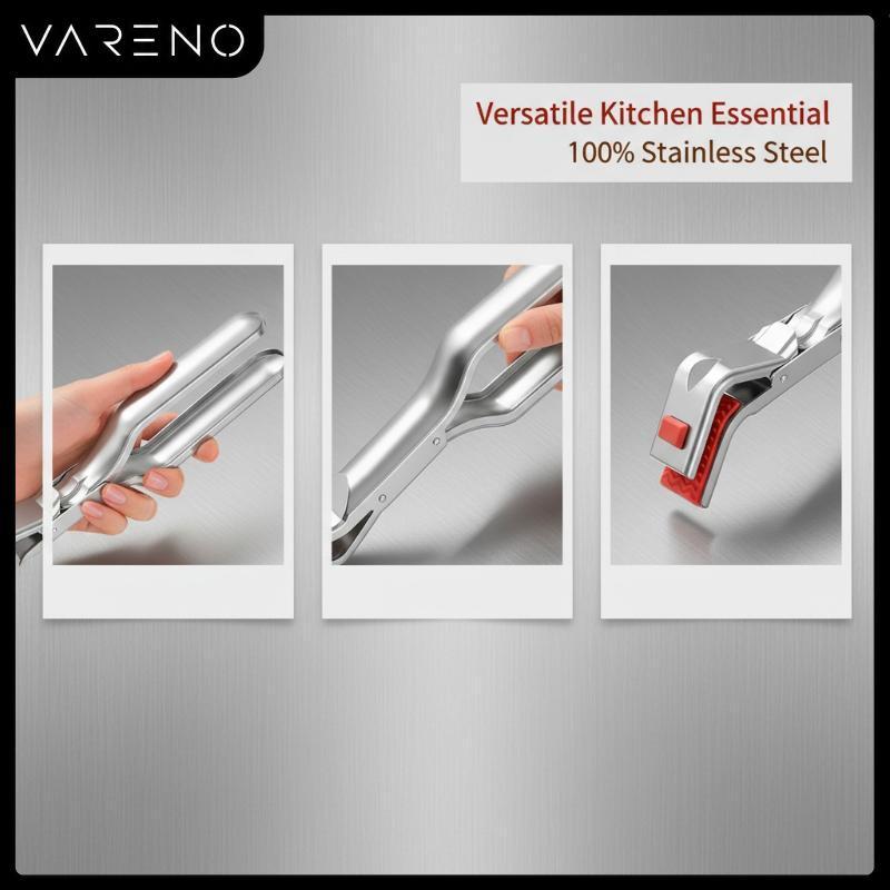 Vareno คลิปหนีบชามร้อนกันลวก, คลิปหนีบหม้อกะทะคลิปจานร้อนอุปกรณ์ครัว