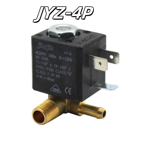 ใหม่ ของแท้ 100% วาล์วโซลินอยด์ Jiayin JYZ-4P JYZ-4 สําหรับเตารีดไอน้ํา Philips GC9550 GC8616 GC8625