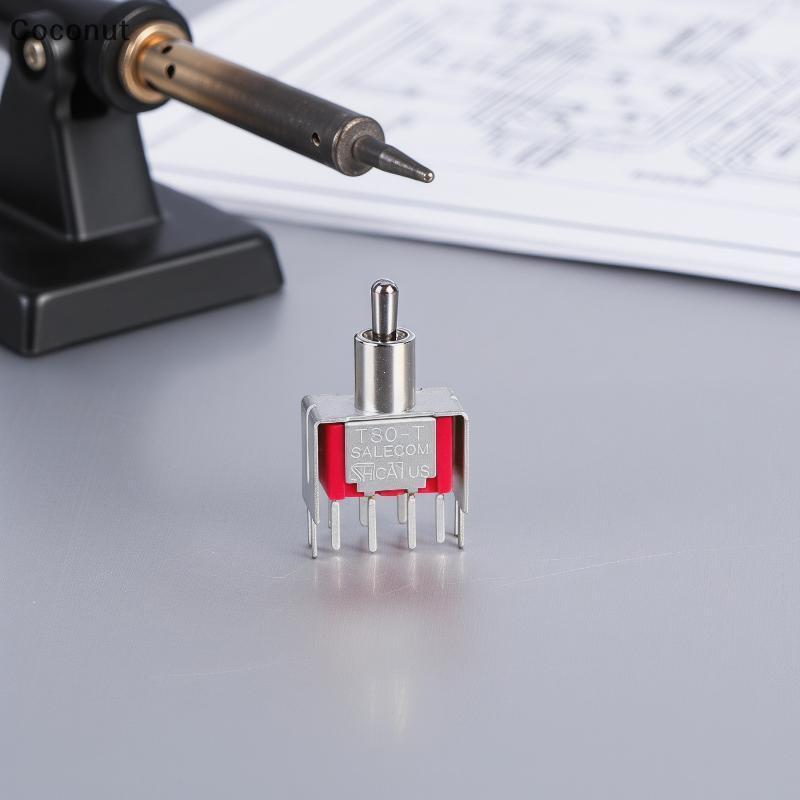[มะพร้าว] Effectless T8013-TNCQ-S20 Toggle Switch 3Pin 2 ตําแหน่งพร้อม Braet สําหรับ Home Control So