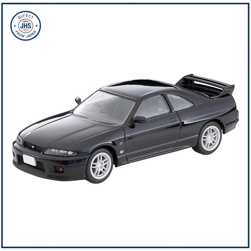 TOMYTEC Tomica Limited Vintage Neo 1/64 LV-N308d Nissan Skyline GT-R V-spec Black 1995 Model Finishe