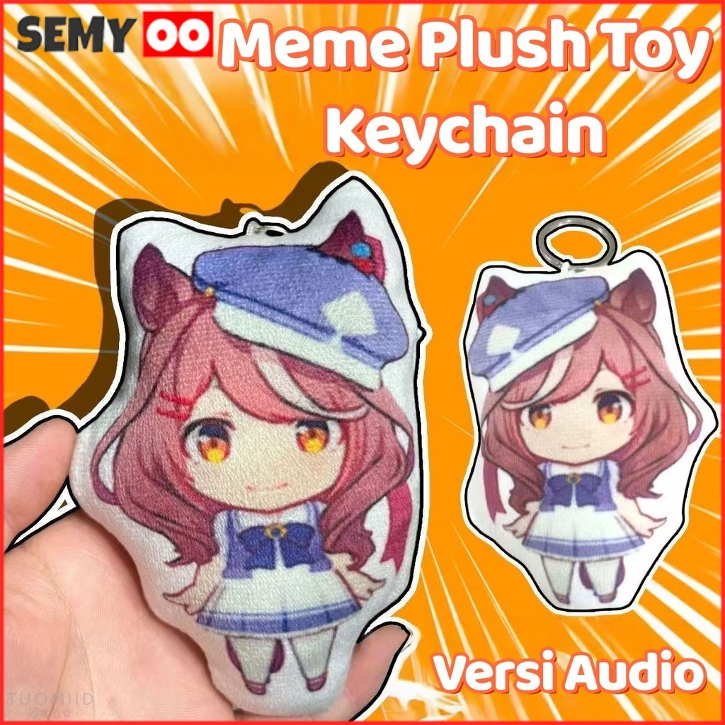 GANTUNGAN HP SEMYOO พวงกุญแจคู่ Mambo Pretty Derby Sound รุ่น Haachimi Uma Musume Effect เสียงน่ารัก