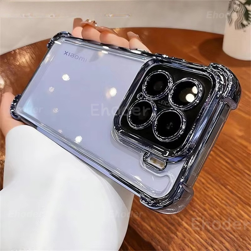 หรูหรากันกระแทกสําหรับ Xiaomi 17T Pro 17TPro 4G 5G 2026 กรณีซิลิโคนอ่อนนุ่มใสปกหลังสําหรับ Xiaomi17TPro Xiaomi17T กรณี