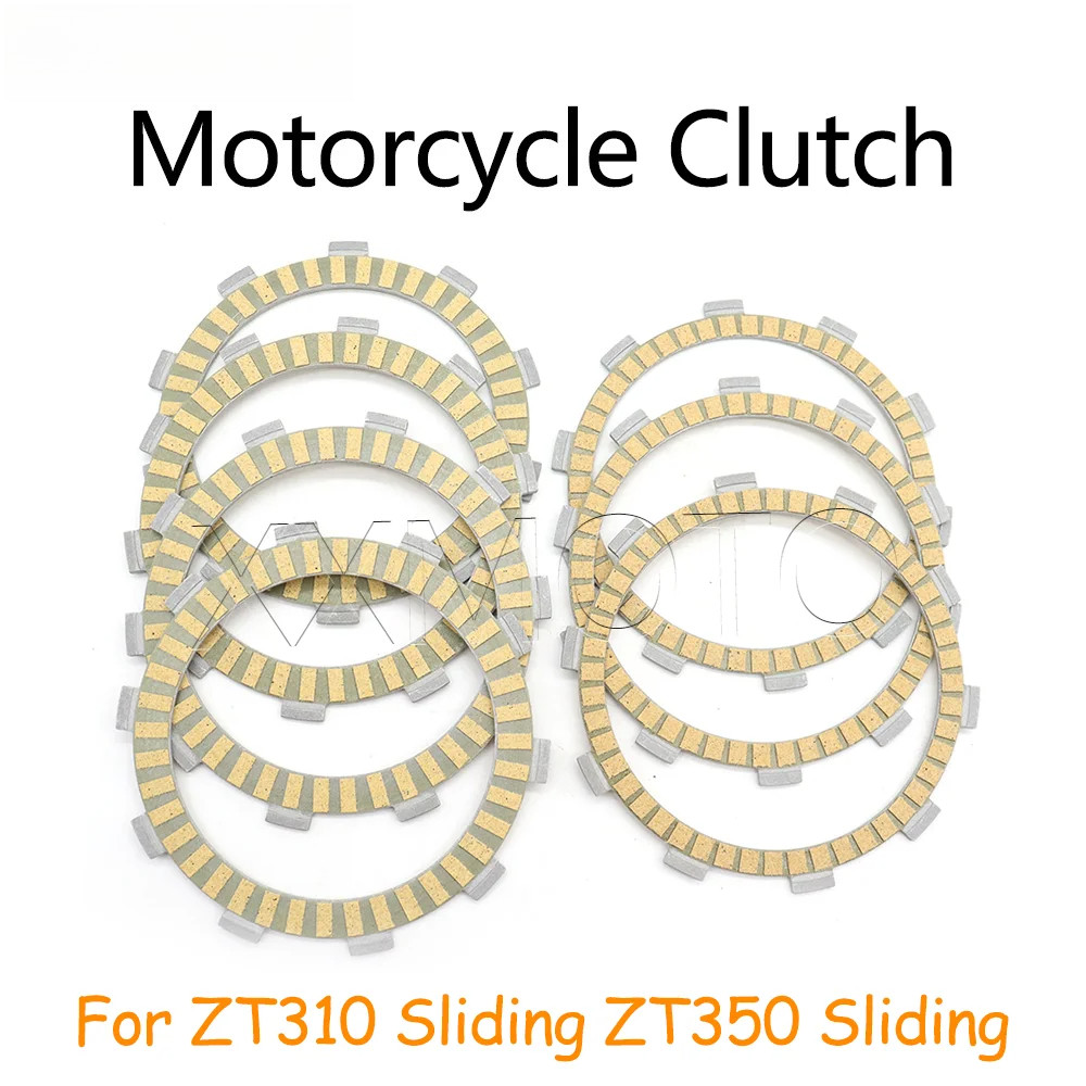 สําหรับ Zontes ZT310 ZT350 ZT-310 ZT-350 ZT 310 350 เลื่อนแผ่นคลัทช์รถจักรยานยนต์แรงเสียดทานแผ่นดิสก