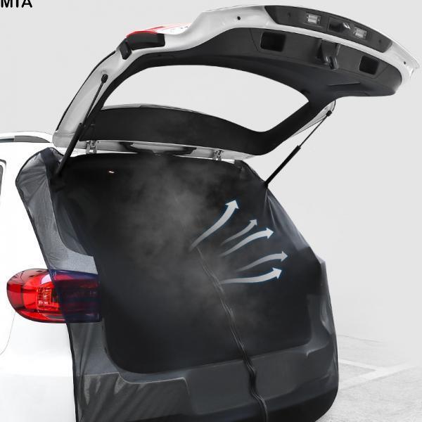 [Lahomia] Car Tailgate Mesh Screen Net Portable Anti Car Tailgate Tent Shade for SUV