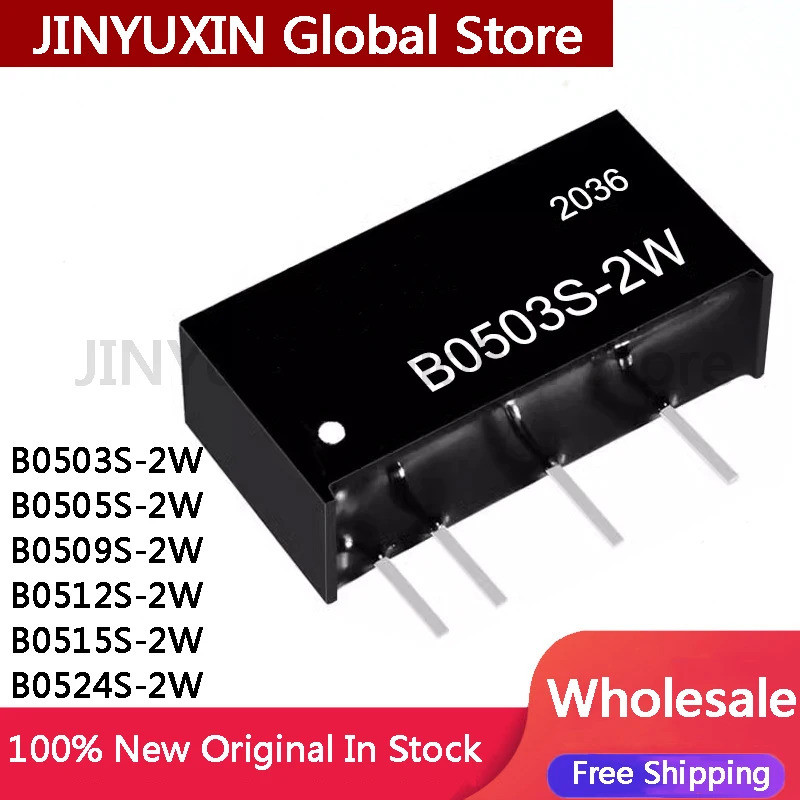 5PCS B0503S-2W B0505S-2W B0509S-2W B0512S-2W B0515S-2W B0524S-2W B0503S B0505S B0509S B05 2W B15S B0