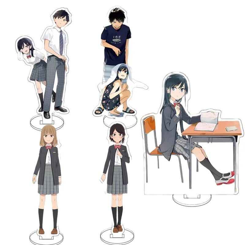 Standee รุ่น Giji Harem Nanakura Rin อะนิเมะ Pseudo Harem ตกแต่งโต๊ะเรียน ของขวัญพัดลมสวยมาก