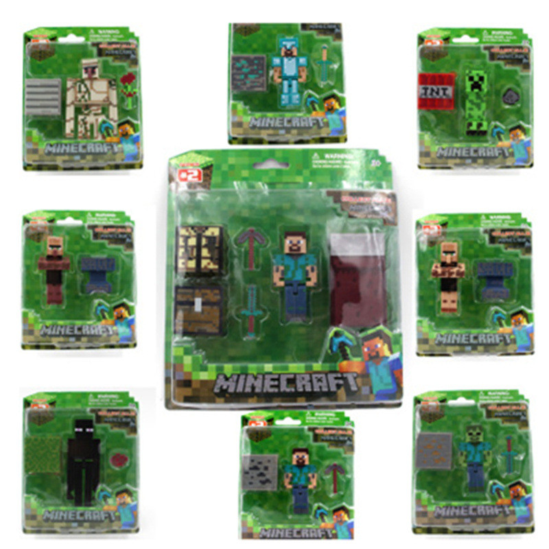 ของเล่นของฉัน 10 ซม. ตุ๊กตารุ่นประกอบบล็อกตัวต่อตุ๊กตาชาย Minifigure เด็ก