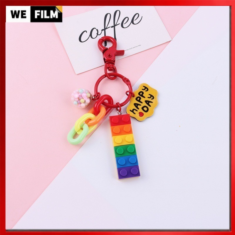 [ จัดส่ง TH]🏳️‍🌈 พวงกุญแจรูปหัวใจ และสายรุ้ง อุปกรณ์เสริม Pride Month Keychain