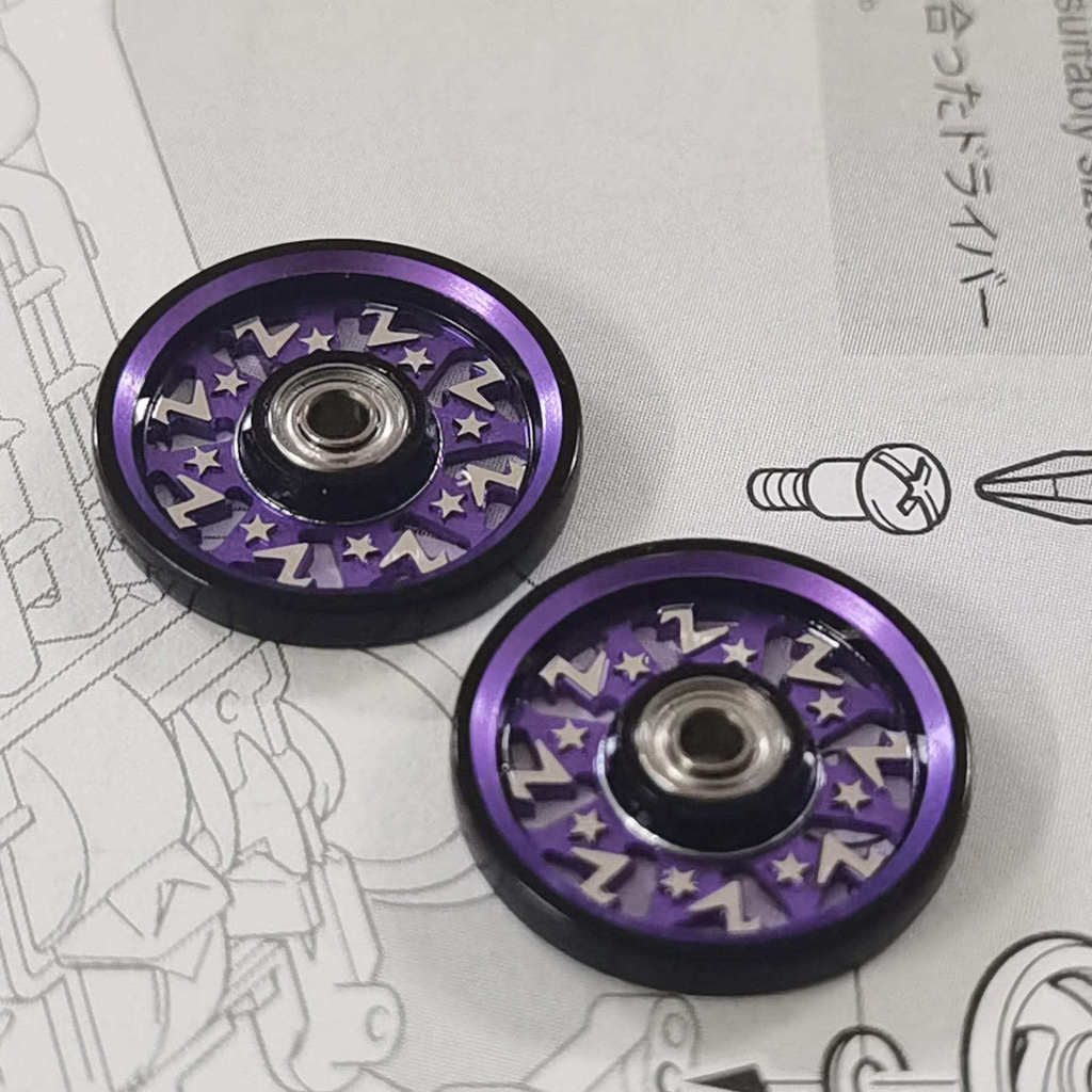 [รุ่น R] TAMIYA Rollers TAMIYA Mini สี่ล้อไดรฟ์ 15464 Anode Dyeing 15437CNC Guide Wheel 15426
