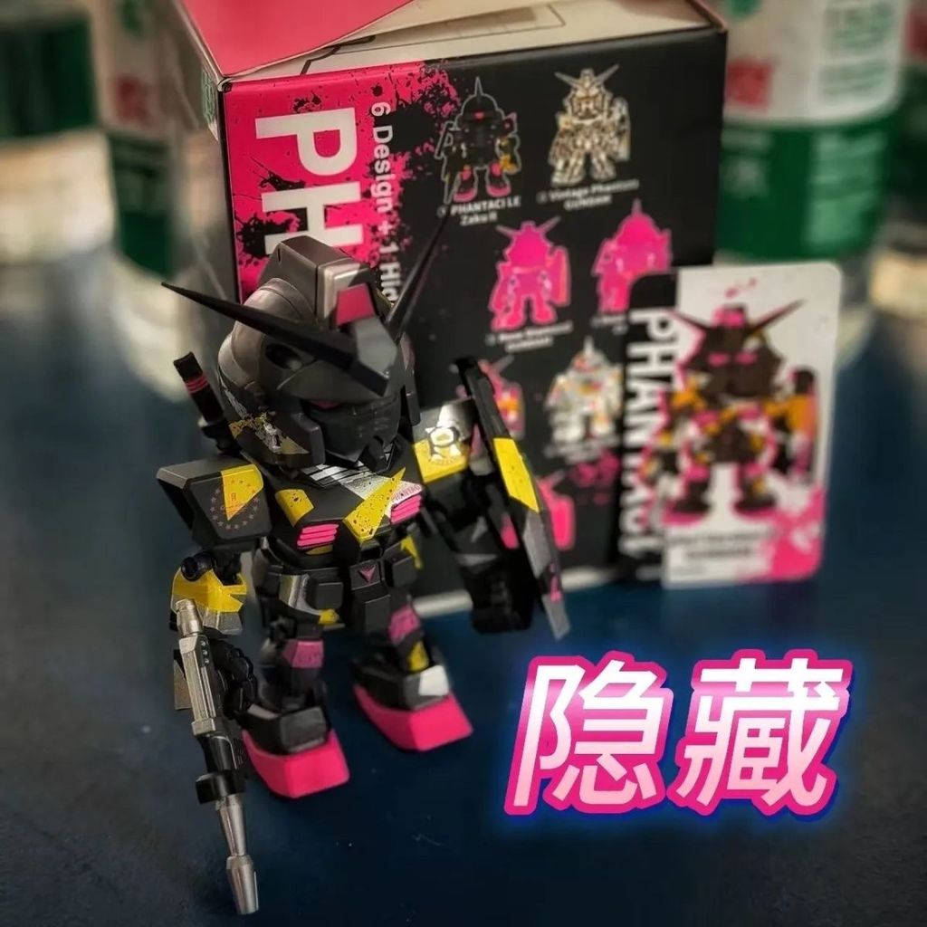 พร้อมส่ง ของแท้ qmsv Gundam Jay Chou Co-Branded Mystery Box QMSV MINI PHANTACI VER. นีโอเจ