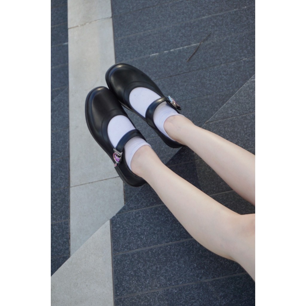 Bata حذاء مدرسي بنات بكعب 1.5 بوصة B-Butterfly — صورة 3