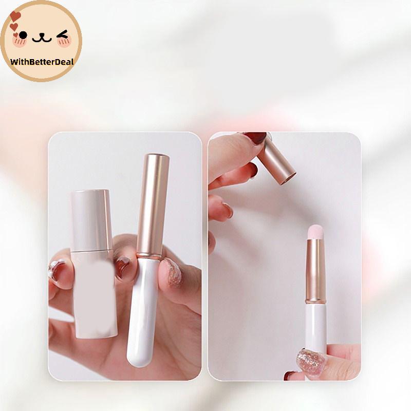 BETTER 1 PC Mini ปลายนิ้ว Lipsti Blending แปรงแต่งหน้า Precision คอนซีลเลอร์ Make up แปรงโดมขนาดเล็ก