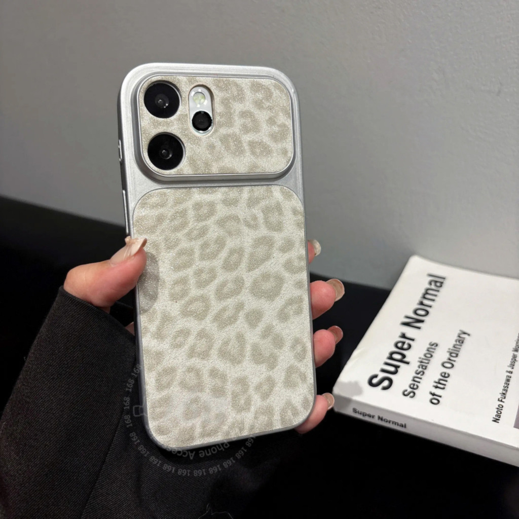 เคส OPPO Reno 15 15F 5G เคส OPPO Reno 15 Pro Max เคสลายเสือดาวสมัยนิยม กันกระแทก พร้อมสัมผัสเหมือนหนังด้าน ป้องกันรอยนิ้วมือ