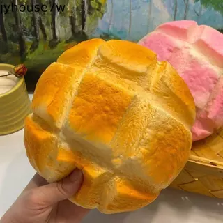 JYHOUSE Sensory Fidget Bread, Prank ตกแต่งขนมปังจําลอง Squishy ของเล่น, เด็กช้า Rising สมจริงนุ่มยืดหยุ่นสับปะรด Bun Squishy ของเล่นเด็ก