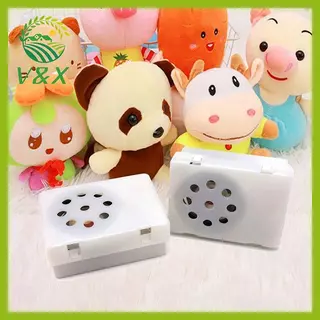 [หิมะ] กล่องเสียงสําหรับตุ๊กตาสัตว์บันทึกโมดูลเสียงของเล่นตุ๊กตาเสียงบันทึกข้อความอุปกรณ์อุปกรณ์บันทึกด้วยที่ชัดเจน [zkm]