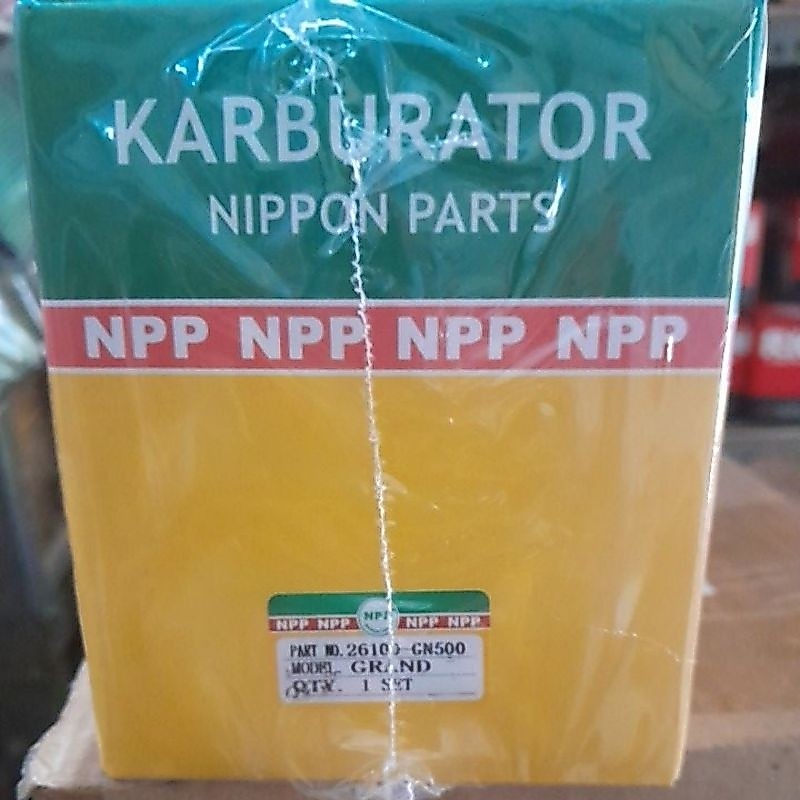 HONDA GRAND, SUPRA X CARBURETOR PART CODE 26100-GN500 NPP ผลิตภัณฑ์ดั้งเดิม