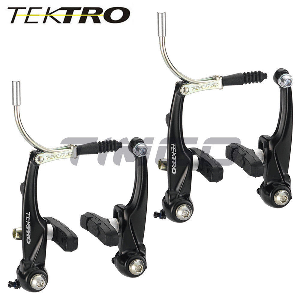 Tektro J310 V-เบรค Caliper MTB Commuter จักรยานเด็กพับ Hybrid Bike 95 มม.สั้นแขนอลูมิเนียม