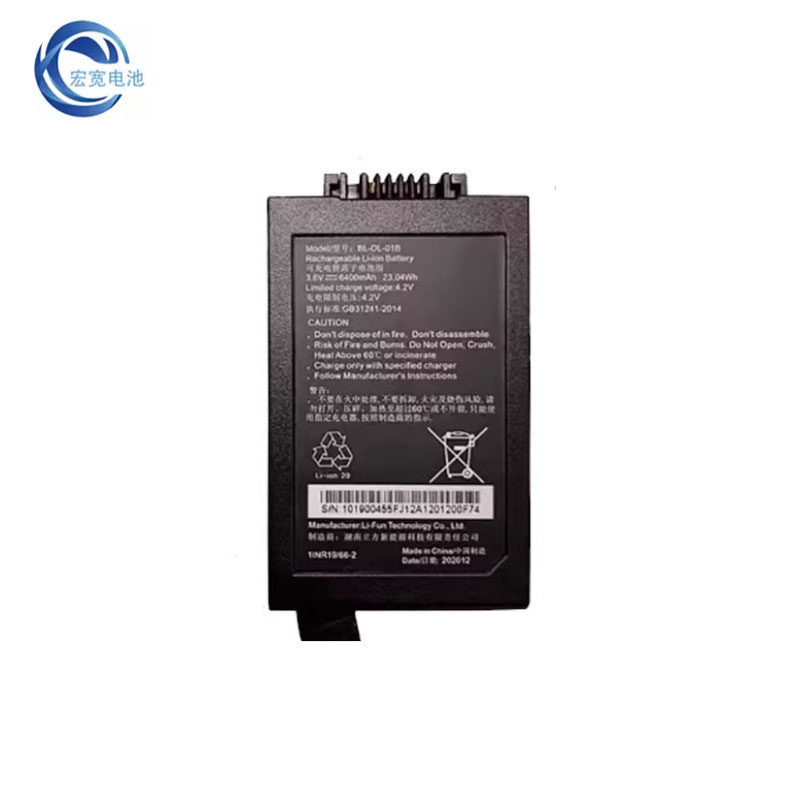 ยี่ห้อใหม่ที่ใช้งานได้ Fluorite ล็อคลายนิ้วมือ Proximity Card แบตเตอรี่ DL20VS/DL30VS BL-DL-01B 6400