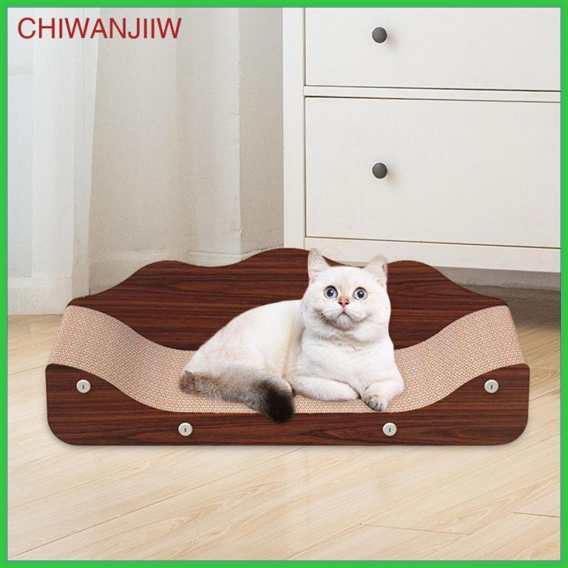 chiwanjiiw Cat Scratcher Lounge Bed โซฟาแมว Scratch Board รูปที่ 8
